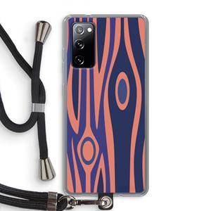 CaseCompany Bast A: Samsung Galaxy S20 FE / S20 FE 5G Transparant Hoesje met koord