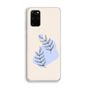 CaseCompany Leaf me if you can: Samsung Galaxy S20 Plus Transparant Hoesje