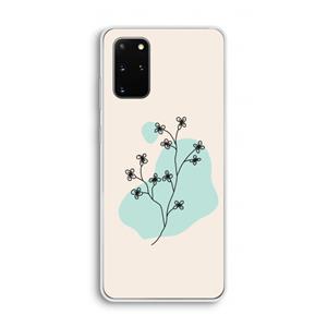 CaseCompany Love your petals: Samsung Galaxy S20 Plus Transparant Hoesje
