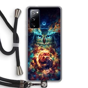 CaseCompany Aurowla: Samsung Galaxy S20 FE / S20 FE 5G Transparant Hoesje met koord