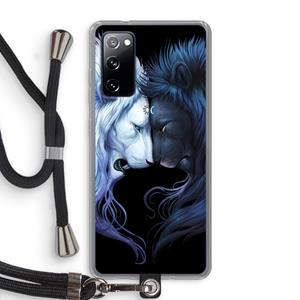 CaseCompany Brotherhood: Samsung Galaxy S20 FE / S20 FE 5G Transparant Hoesje met koord