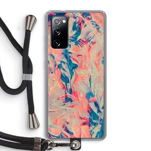CaseCompany Alone: Samsung Galaxy S20 FE / S20 FE 5G Transparant Hoesje met koord