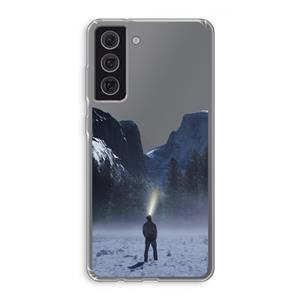 CaseCompany Wanderlust: Samsung Galaxy S21 FE Transparant Hoesje