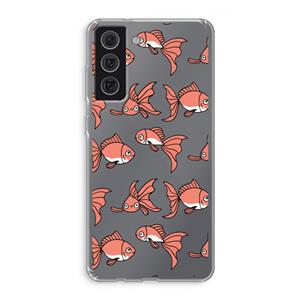 CaseCompany Blub: Samsung Galaxy S21 FE Transparant Hoesje