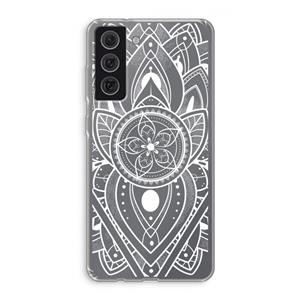 CaseCompany It's Complicated: Samsung Galaxy S21 FE Transparant Hoesje