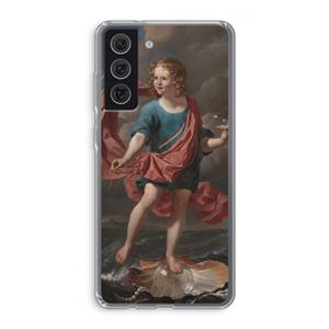 CaseCompany Soap Bubbles: Samsung Galaxy S21 FE Transparant Hoesje