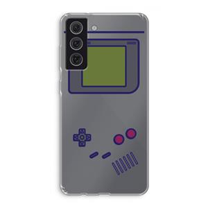 CaseCompany Game On: Samsung Galaxy S21 FE Transparant Hoesje