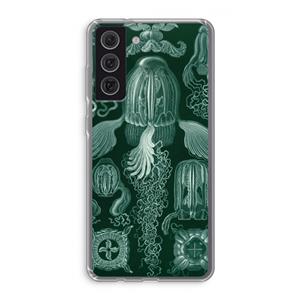 CaseCompany Haeckel Cubomedusae: Samsung Galaxy S21 FE Transparant Hoesje