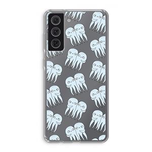 CaseCompany Octopussen: Samsung Galaxy S21 FE Transparant Hoesje