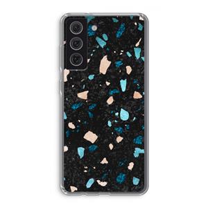 CaseCompany Terrazzo N°11: Samsung Galaxy S21 FE Transparant Hoesje