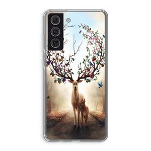 CaseCompany Seasons Change: Samsung Galaxy S21 FE Transparant Hoesje