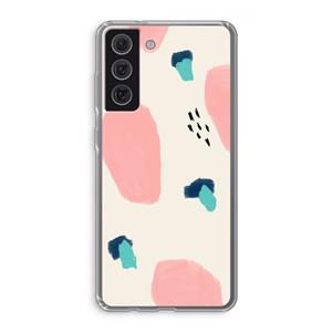 CaseCompany Monday Surprise: Samsung Galaxy S21 FE Transparant Hoesje