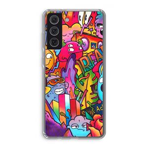 CaseCompany Dreams: Samsung Galaxy S21 FE Transparant Hoesje