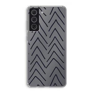 CaseCompany Marrakech Arrows: Samsung Galaxy S21 FE Transparant Hoesje