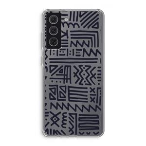 CaseCompany Marrakech print: Samsung Galaxy S21 FE Transparant Hoesje