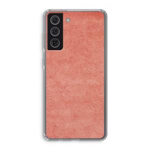 CaseCompany Marrakech Walls: Samsung Galaxy S21 FE Transparant Hoesje