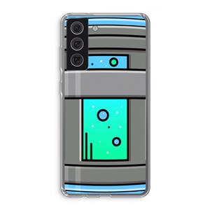 CaseCompany Chug Bottle: Samsung Galaxy S21 FE Transparant Hoesje