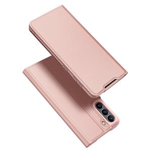 Slim bookcase hoes - Samsung Galaxy S21 FE - Rose Goud