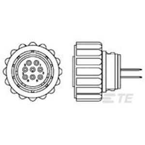 TE Connectivity 796902-1 1 stuk(s) Tray