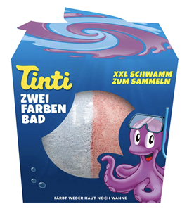 Badbruisbal Roze/wit - 1 stuks