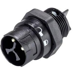 Wieland 46.032.5053.1 Ronde connector Stekker, inbouw Serie (ronde connectors): RST MINI Totaal aantal polen: 2 + PE 1 stuk(s)