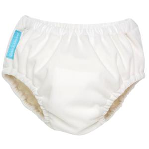 Babybum Charlie Banana 2-in-1 Zwemluier en Oefenbroekje- White Maat S