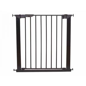 BabyDan Premier Safety Gate with 2 Extensions Black 86-93.3 cm