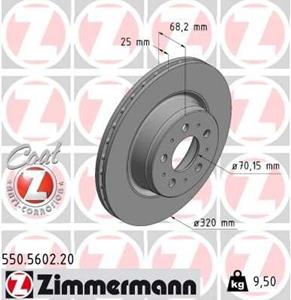 tesla Remschijf COAT Z 550560220