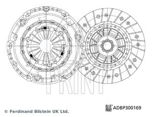 volkswagen Koppelingsset ADBP300169