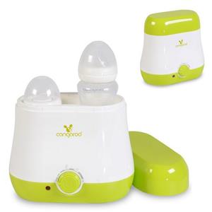 Cangaroo Babyflaschenwärmer Flaschenwärmer BabyDuo, für 2 Flaschen, Sterilisation von Kleinteilen