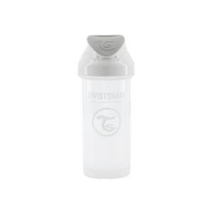 TWISTSHAKE TWIST SHAKE rietjesfles rietjesbeker 360 ml 6+ maanden pastel wit