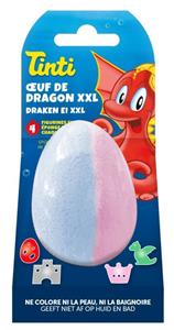 Tinti Draken Ei XXL Badbruisbal - Rood/Geel - 1 stuk