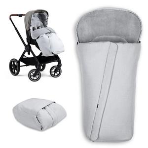 Hauck Fußsack » Winter-Fußsack für Kinderwagen und Buggy Pus«, Winter-Fußsack für Kinderwagen und Buggy Pushchair Footmuff Winterfußsack Grau