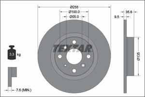 mazda Remschijf 92338203
