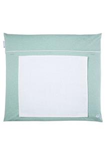 Nordic Coast Company Wickelauflage, Wickelauflage Mint [70x80 cm] 100% zertifizierte Baumwolle Wechselbares Handtuch Wickelunterlage Baby Wickeltischauflage