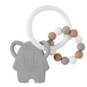 Nattou Siliconen Bijtring Olifant | 1 stuk