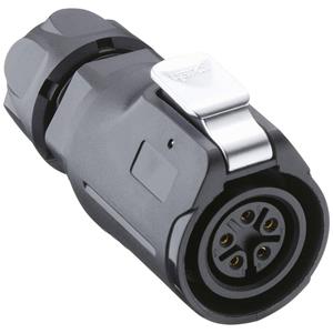 Lutronic 2440 09 T09CB T Ronde connector Bus, recht 1 stuk(s)