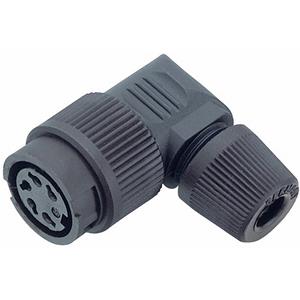 binder 99-0622-70-07 Ronde connector Koppeling, haaks Totaal aantal polen: 7 Serie (ronde connectoren): 678 20 stuk(s)