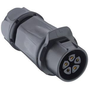 Lutronic 2640 07 T12CB A Ronde connector Bus, recht 1 stuk(s)