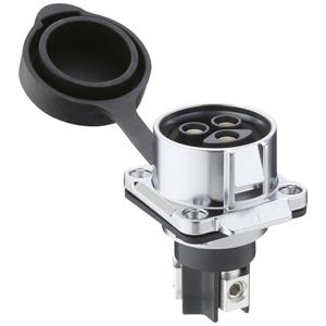 Lutronic 2820 08 TF1CB Ronde connector Bus, recht 1 stuk(s)