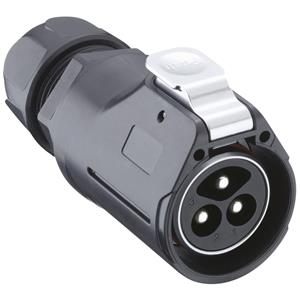 Lutronic 2850 03 T20CR T Ronde connector Stekker, recht 1 stuk(s)