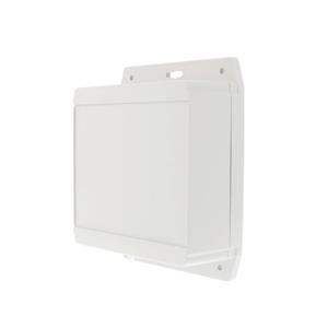 Hammond Electronics 1555QF42GY Universele behuizing 140 x 141 x 62 ABS Lichtgrijs 1 stuk(s)