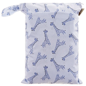 HappyBear Wetbag blue giraffe 1 stuk