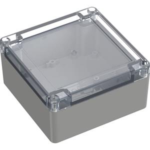 TRU COMPONENTS TC-10860676 Universele behuizing 119.80 x 119.80 x 60.10 Polycarbonaat Lichtgrijs 1 stuk(s)