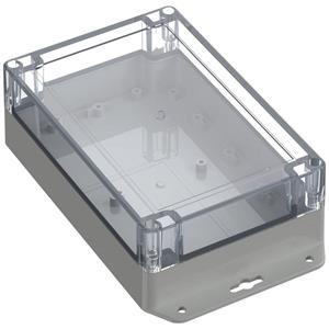 TRU COMPONENTS TC-10860892 Universele behuizing 179.90 x 119.90 x 60.20 Polycarbonaat Lichtgrijs 1 stuk(s)