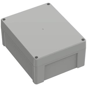TRU COMPONENTS TC-10861032 Universele behuizing 240 x 191.30 x 105.60 ABS Lichtgrijs 1 stuk(s)