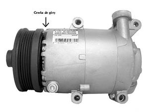 Airconditioning compressor AIRSTAL 10-0709, gerenoveerd
