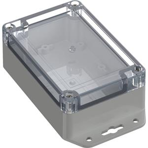 trucomponents TRU COMPONENTS TC-10860568 Flensbehuizing 120 x 80 x 45.20 Polycarbonaat Lichtgrijs 1 stuk(s)