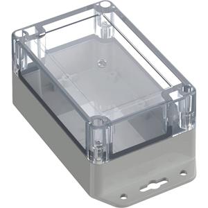 TRU COMPONENTS TC-10860624 Universele behuizing 120 x 80 x 60.20 Polycarbonaat Lichtgrijs 1 stuk(s)