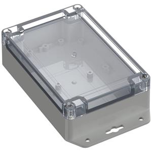 trucomponents TRU COMPONENTS TC-10860752 Flensbehuizing Polycarbonaat Lichtgrijs 1 stuk(s)